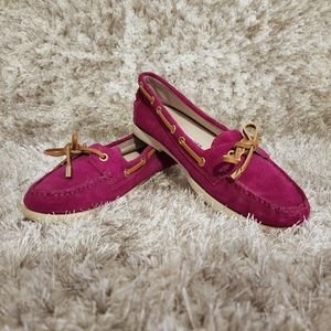 AUTHENTIC MICHAEL KORS Blair Suede Leather Moccasins
